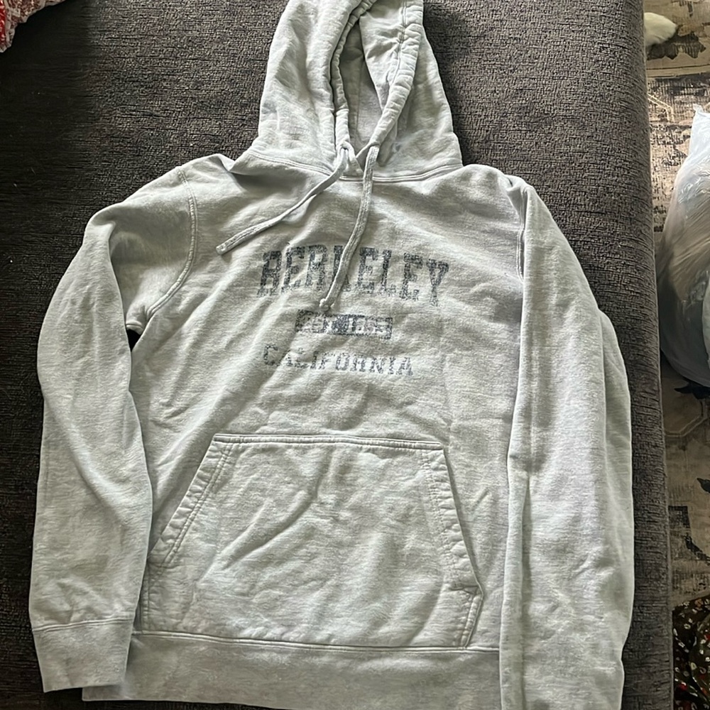 Port & Company gray Berkeley hoodie